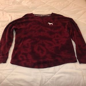 red long sleeve thick material pink by VS